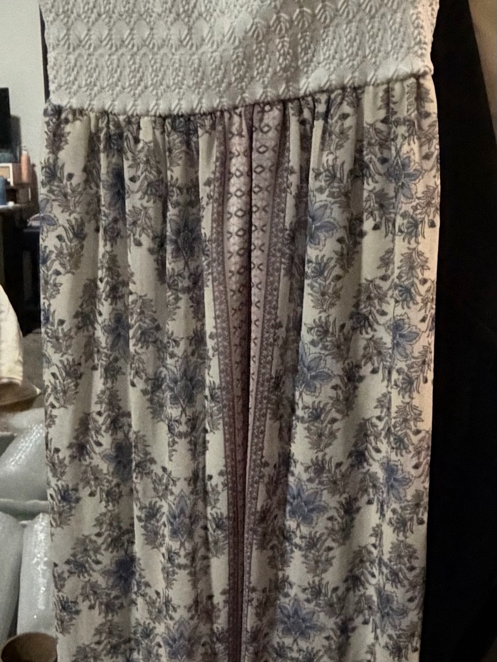 Lily Rose Floral Lace Maxi Dress – Women’s XL